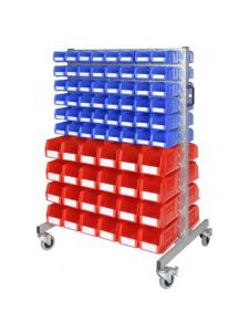 Anco Plastic Storage Bin Trolley 144 Bins